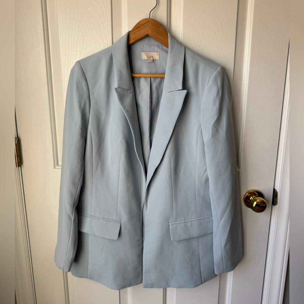 LOFT Sky Blue Blazer
